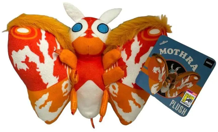 Godzilla Blacklight Mothra Exclusive 6-Inch Plush [Orange]