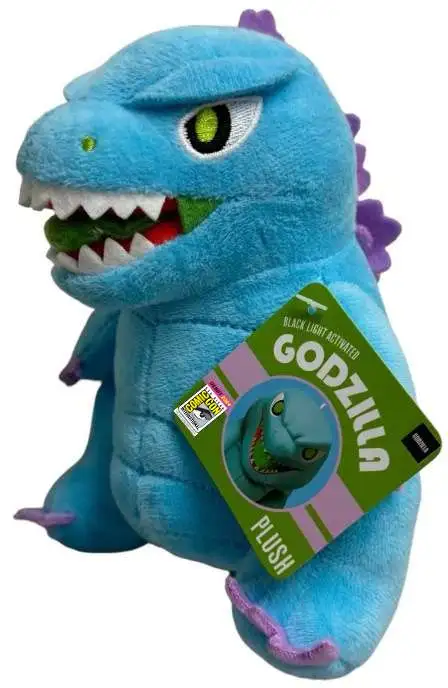 Blacklight Godzilla Exclusive 6-Inch Plush [Neon Blue]