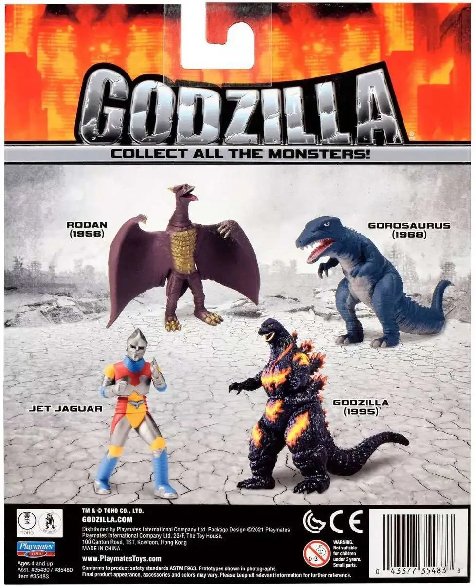Playmates Toys Godzilla Gorosaurus 1968 new 2021 