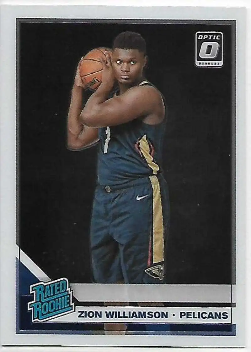 NBA 2019-20 Panini Donruss Optic Zion Williamson #158 [Rated Rookie]