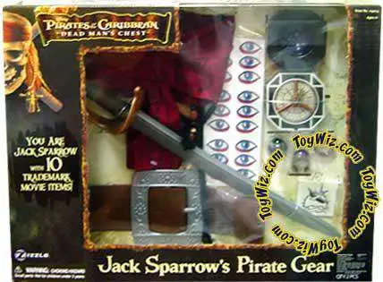 Pirates of the Caribbean Dead Man's Chest Jack Sparrow's Pirate Gear Roleplay Toy [Damaged Package]