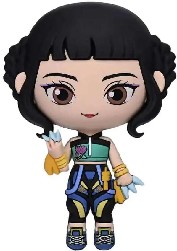 KPop Demon Hunters Zoey 2.5-Inch 3D Foam Collectible Magnet