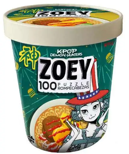 KPop Demon Hunters Ramen Noodle Zoey Puzzle [100 Pieces]