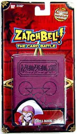 Zatch Bell Card Battle Game Zofis' Magenta Spell Book [Loose]