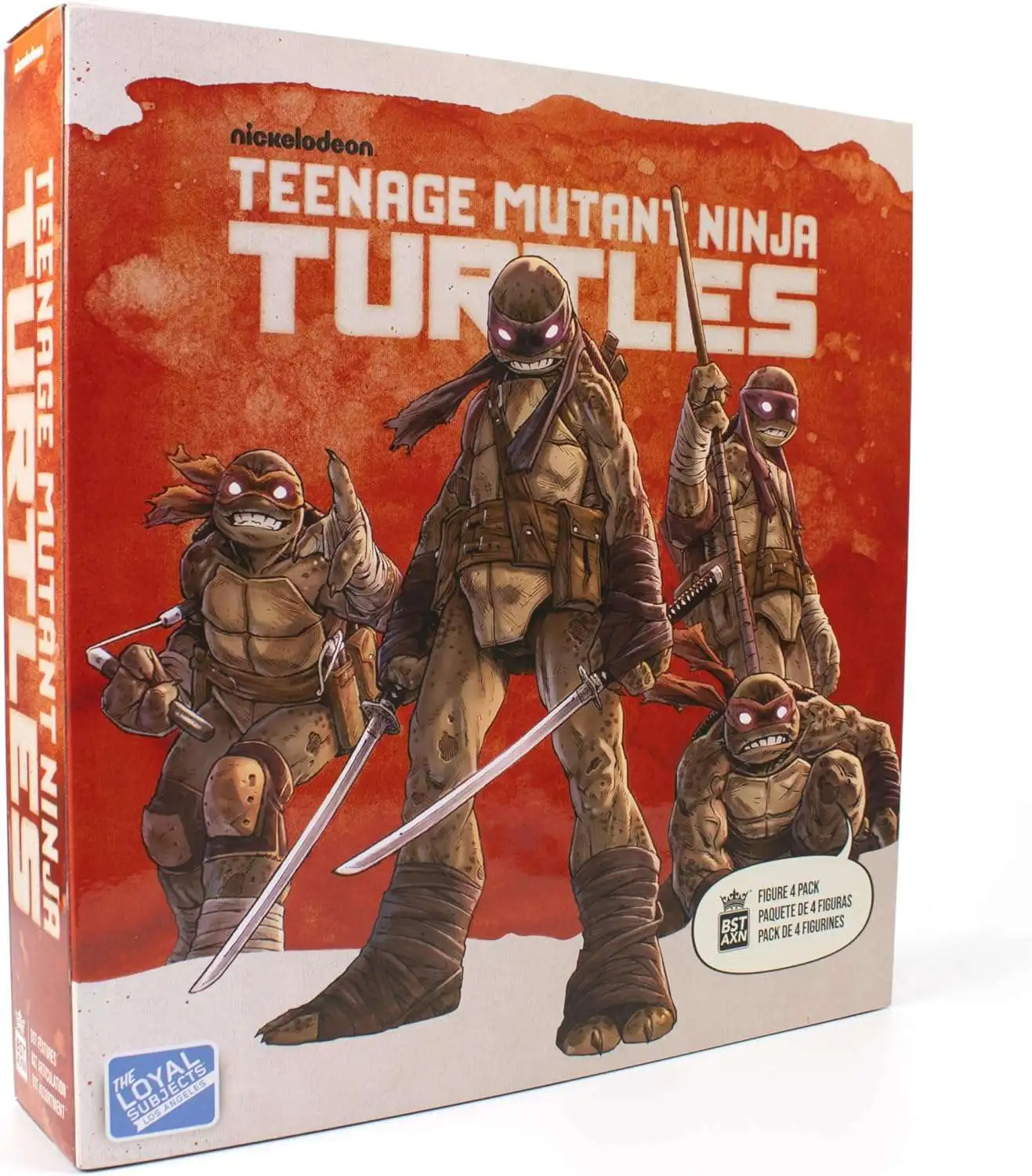 Teenage Mutant Ninja Turtles TMNT BST AXN IDW Michelangelo, Raphael,  Donatello & Leonardo Action Figure 4-Pack [Zombies]