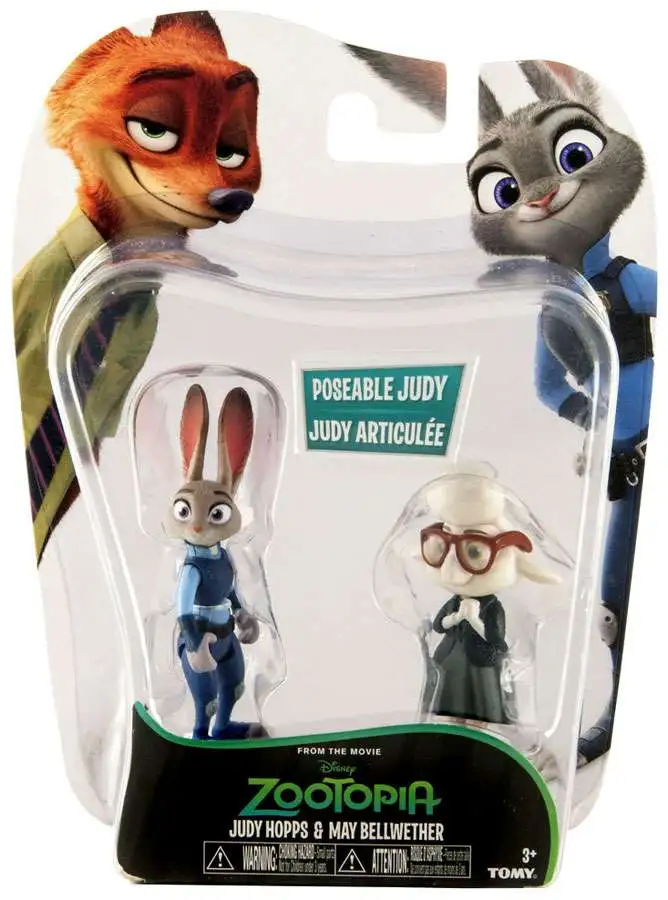 Disney Zootopia Judy Hopps & May Bellwether Mini Figure 2-Pack [Loose]