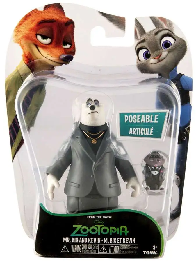 Disney Zootopia Mr. Big & Kevin Mini Figure 2-Pack