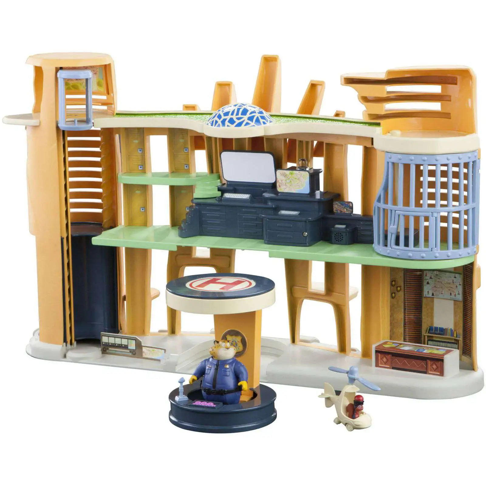 Disney Zootopia Police Station Playset Tomy - ToyWiz Disney Zootopia Police Station Playset Tomy - ToyWiz