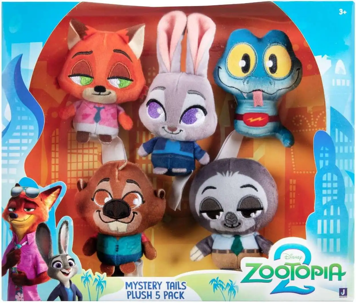 Disney Zootopia 2 Mystery Tails Nick Wilde, Judy Hopps, Gary