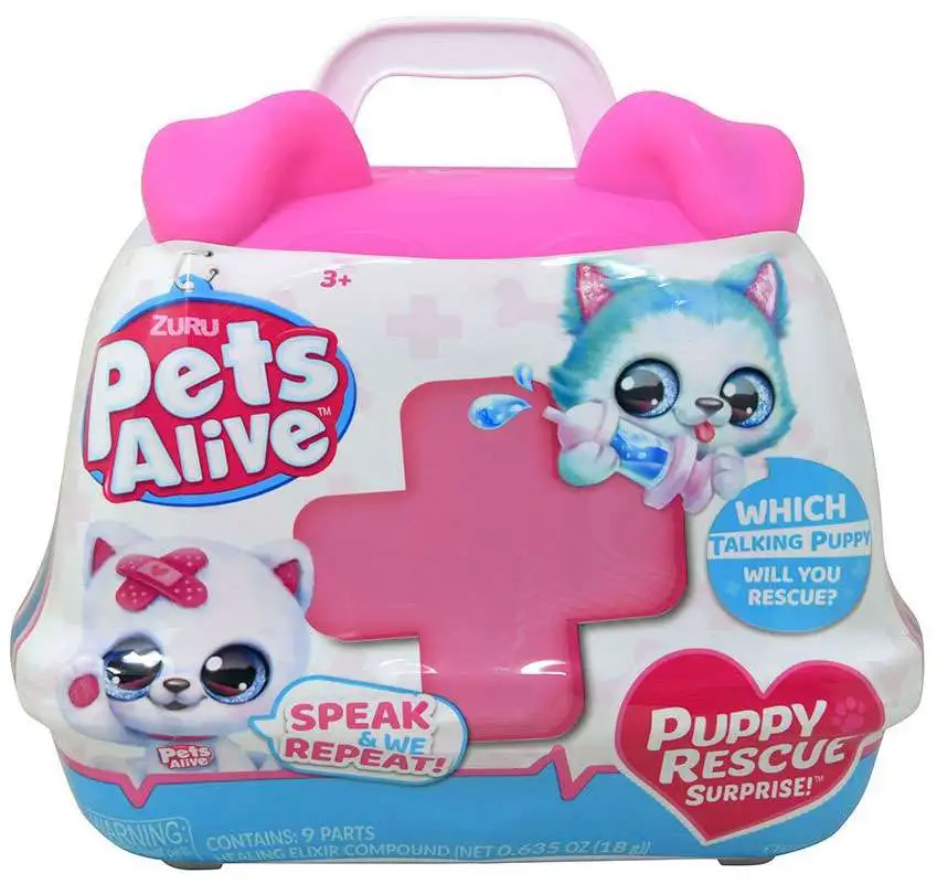 Pets Alive Pet Shop Surprise Series 3 Puppy Rescue Mystery Pack 1 RANDOM  Talking Puppy Dog Zuru Toys - ToyWiz