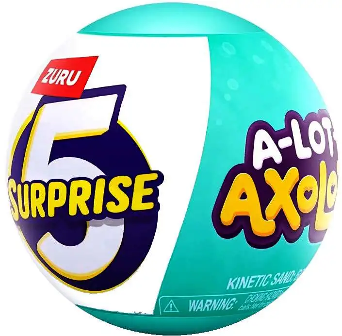 5 Surprise Mini Brands! A-Lot-A Axolotls Series 1 Mystery Pack