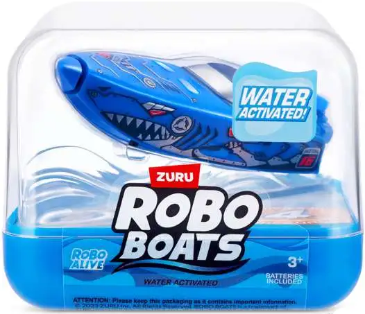 Robo Alive Robo Boats BLUE Robotic Figure