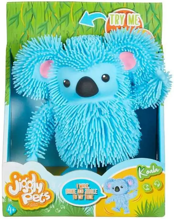 Jiggly Pets Koala Robotic Pet Figure [Blue, Damaged Package]