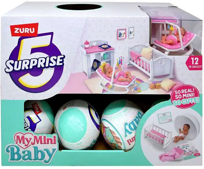 5 Surprise My Mini Baby Series 1 Mystery Box 21 Packs Zuru Toys, my mini  baby 