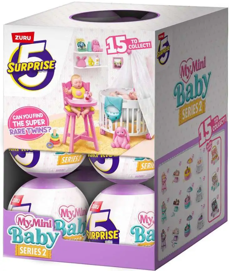 5 Surprise My Mini Baby Series 2 Mystery Box [13 Packs]