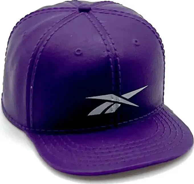 5 Surprise Sneakers Series 1 Reebok Dark Purple Hat with White Logo Mini Cap [Loose]