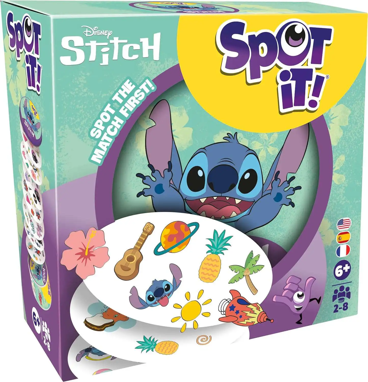 Spot It! Disney Stitch Board Game