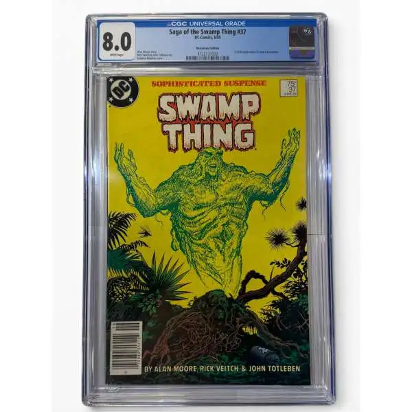 Marvel Saga of Swamp Thing #37 Comic Book [CGC 8.0]