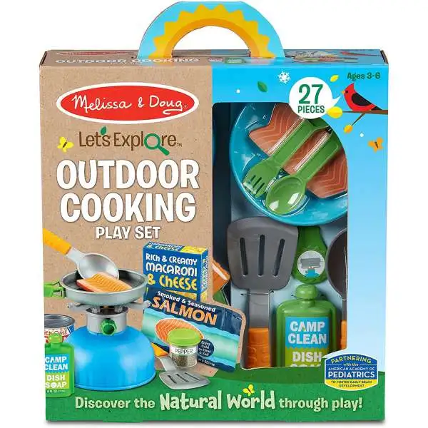 Melissa & Doug Let's Explore Outdoor Cooking Play Set