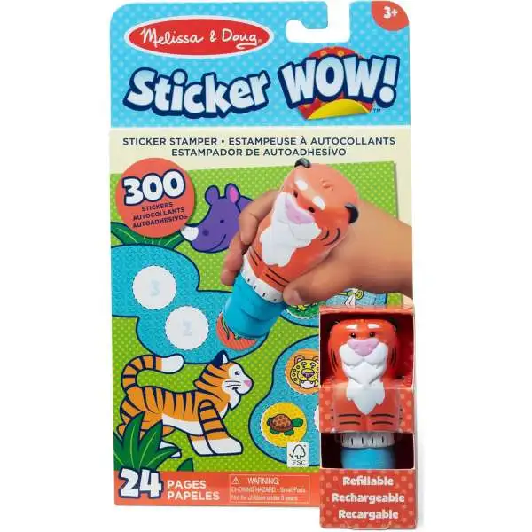 Sticker WOW! Tiger Activity Book [300 Stickers!]