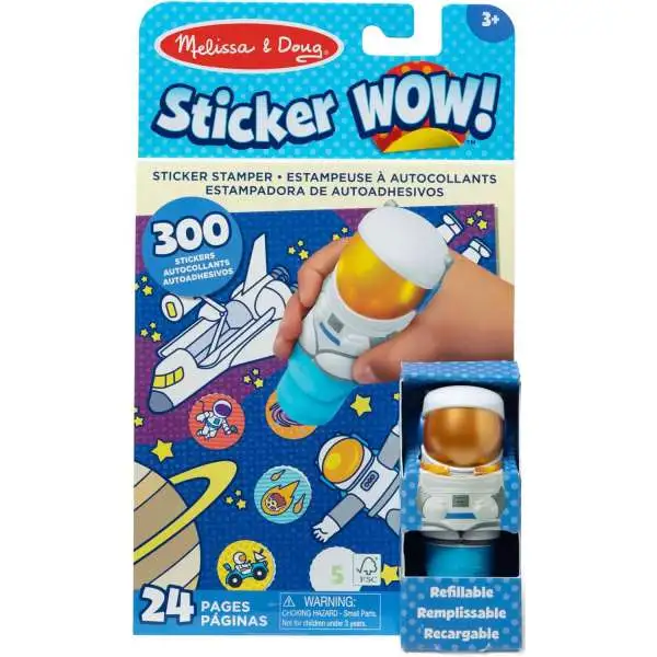 Sticker WOW! Astronaut Activity Book [300 Stickers!]