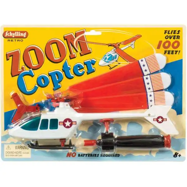 Retro Zoom Copter [Flies over 100 Feet!, Damaged Package]