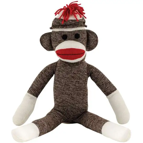 Sock Monkey 20-Inch Plush