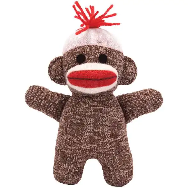 Sock Monkey Baby 7-Inch Plush