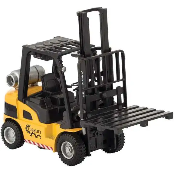 Schylling Forklift Diecast Pull-Back Vehicle [Lights & Sounds!]