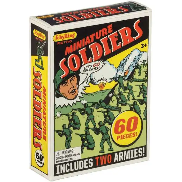 Retro Miniature Soldiers Set [60 Pieces]