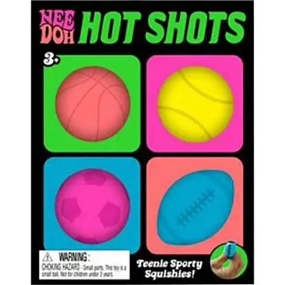 NeeDoh Hot Shots SwishSquish, GrandSqueeze, GoalSqueezer Punt
