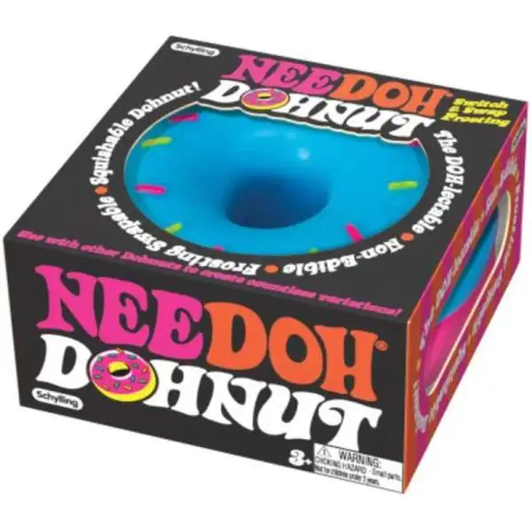 NeeDoh Dohnut Stress Ball [RANDOM Color Frosting]