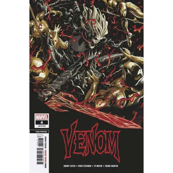 Marvel Venom #4 Comic Book [3rd Printing, First Knull Cover, CGC Graded 9.6, Certification #3724789004] [9.6 White Pages]