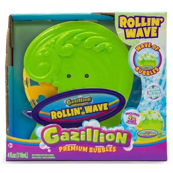 Gazillion Bubbles Rollin' Wave