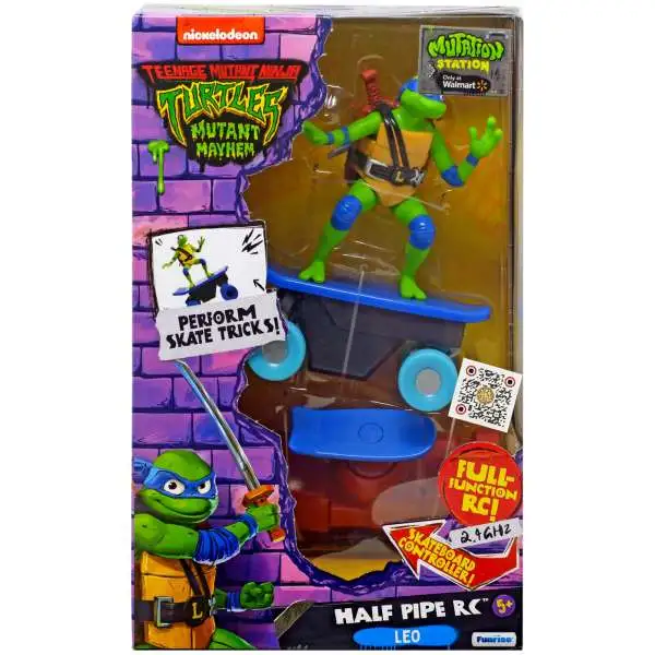 Teenage Mutant Ninja Turtles Mutant Mayhem Half Pipe RC Leo