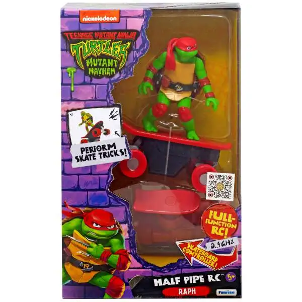 Teenage Mutant Ninja Turtles Mutant Mayhem Half Pipe RC Raph