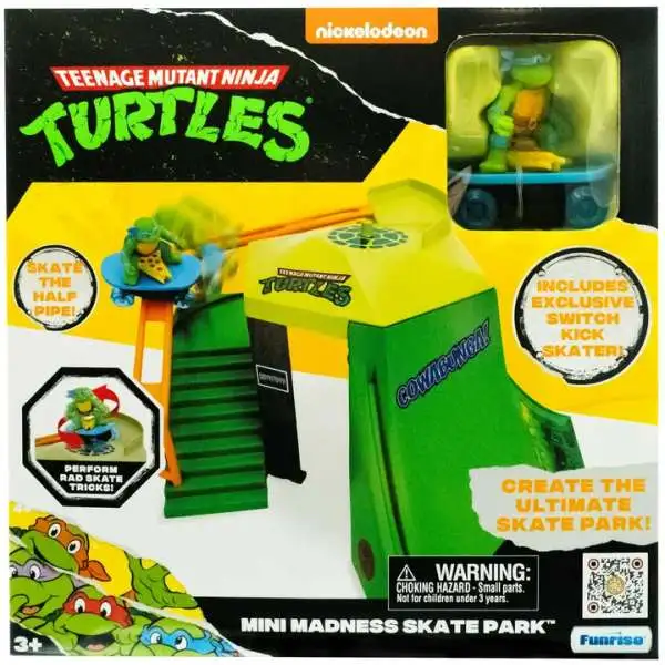 Teenage Mutant Ninja Turtles Nickelodeon Turtle Madness Skate Park ...