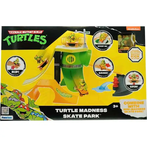 Teenage Mutant Ninja Turtles Nickelodeon Turtle Madness Skate Park Playset