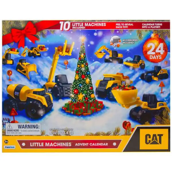 CAT Little Machines 2026 Advent Calendar [24 Surprises Including 10 Little Machines!]