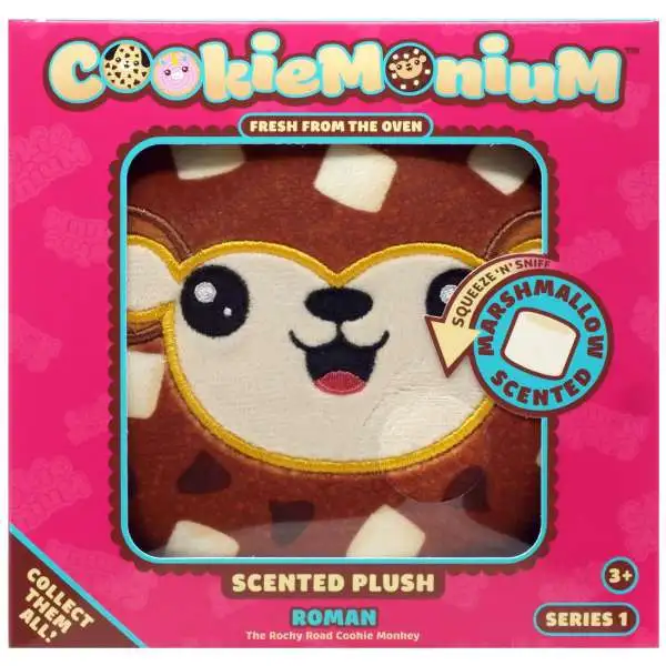 Cookiemonium Roman 6-Inch Scented Cookie Plush