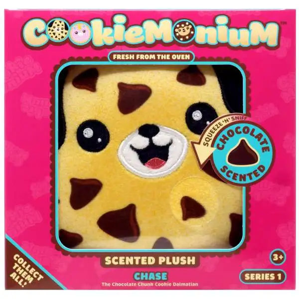 Cookiemonium Chase 6-Inch Scented Cookie Plush