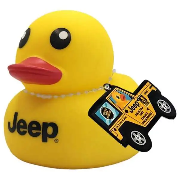 Jeep YELLOW 7-Inch Collectible Duck