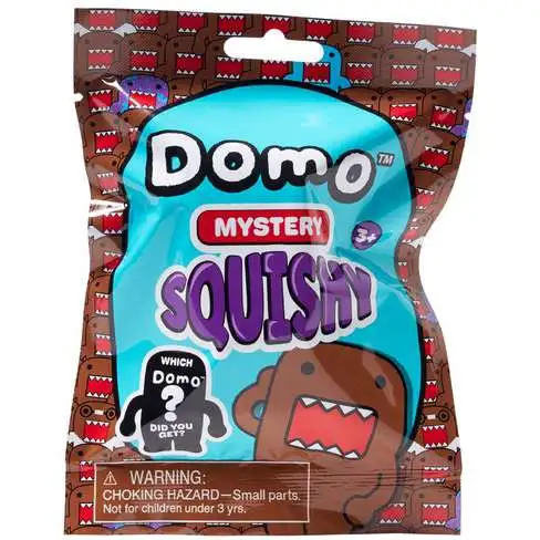 Squishy Domo 3-Inch Mystery Pack [1 RANDOM Figure]
