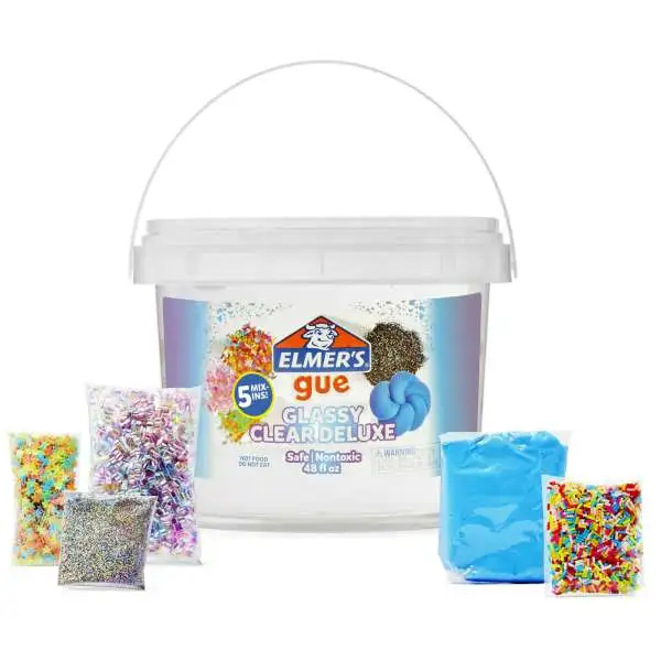 Elmer's Gue Glassy Clear Deluxe 3 Lbs Slime