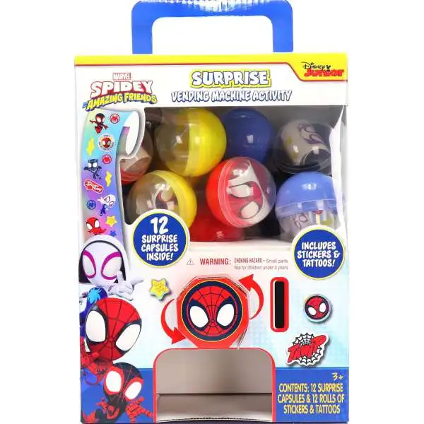 Marvel Surprise Vending Machine Activity Mystery 12-Pack