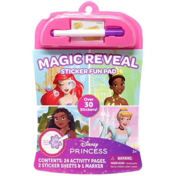 Magic Reveal Disney Princess Sticker Fun Pad