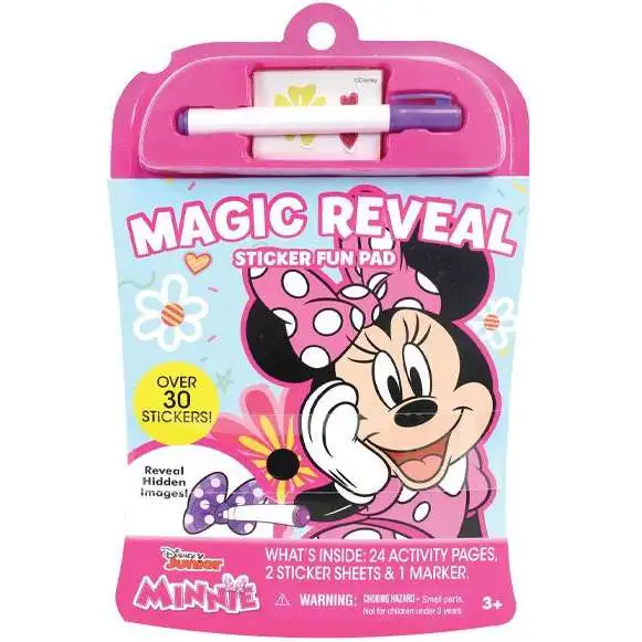 Disney Magic Reveal Minnie Mouse Sticker Fun Pad