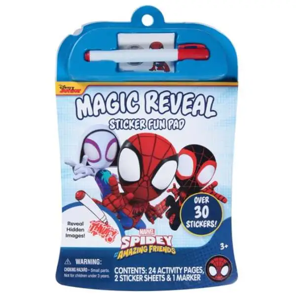 Marvel Magic Reveal Spidey & His Amazing Friends Sticker Fun Pad