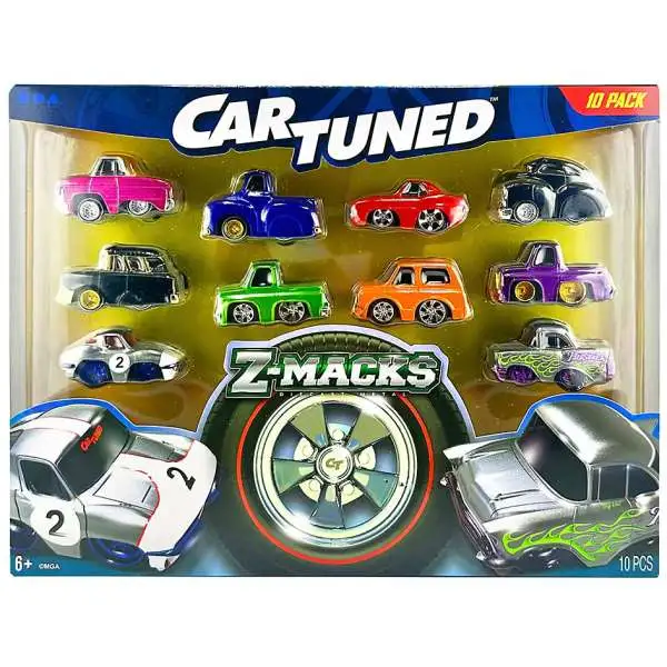 CarTuned Z-Macks Exclusive Diecast Car 3-Pack