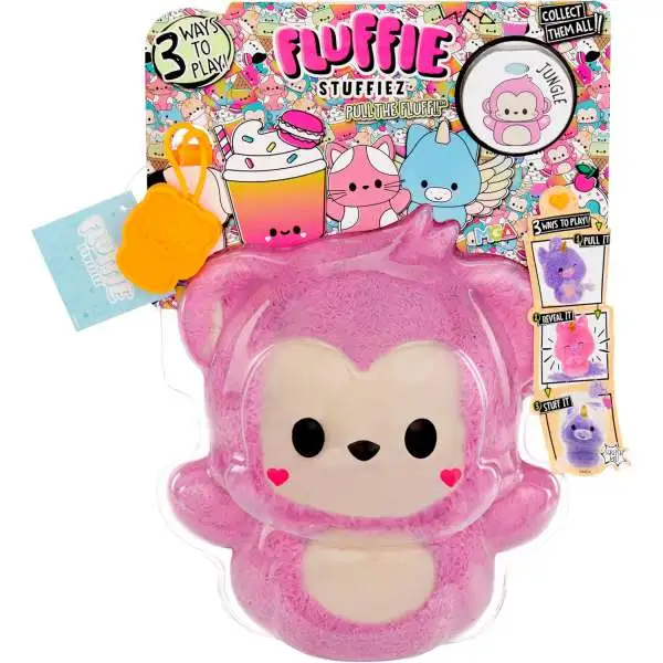 Fluffie Stuffiez Monkey SMALL Plush